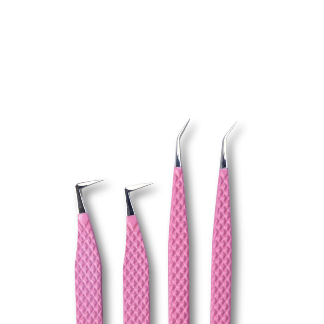 BLINKY & NOVA DUO- FIBER TIP TWEEZERS - Blink & Buff Co. | Lash Supplies