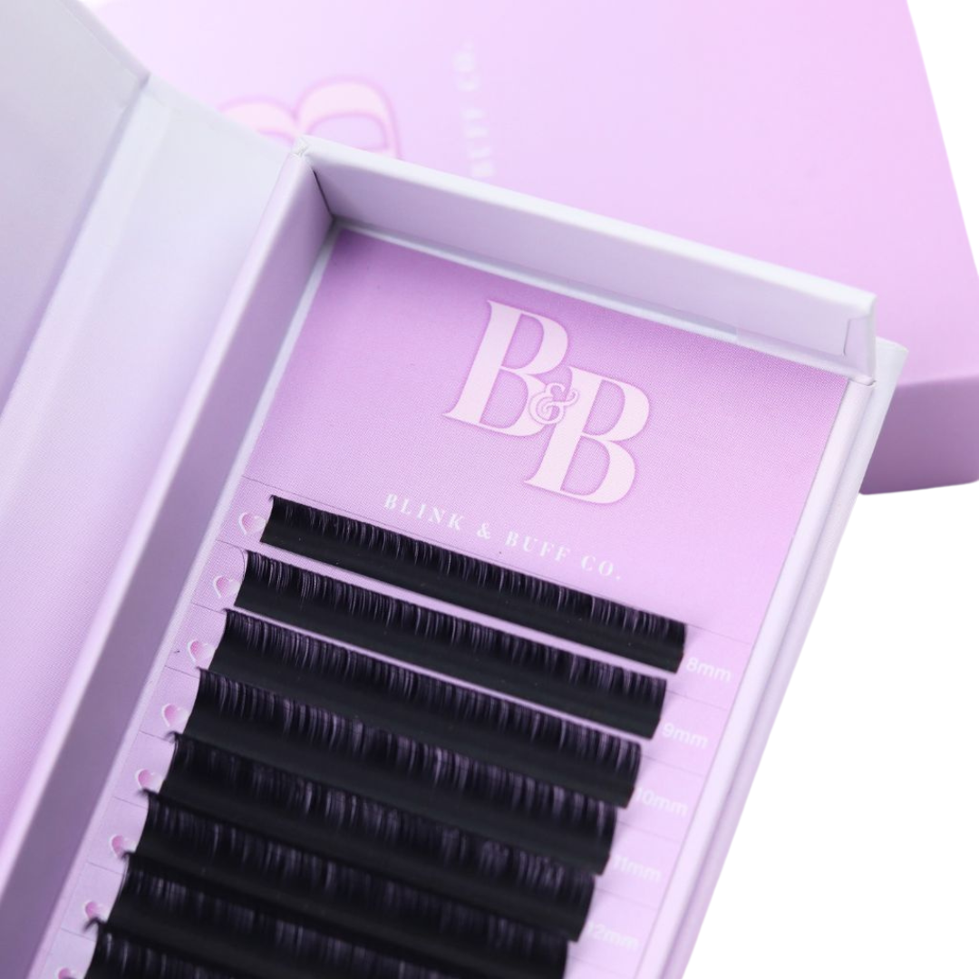 0.05 CC CASHMERE LASHES (8-18mm) - Blink & Buff Co. | Lash Supplies